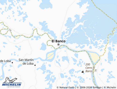 Mappa MICHELIN El Banco - ViaMichelin