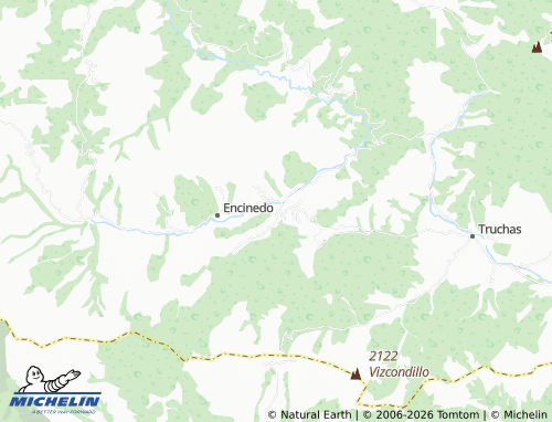 MICHELIN Ambasaguas de Cabrera map - ViaMichelin