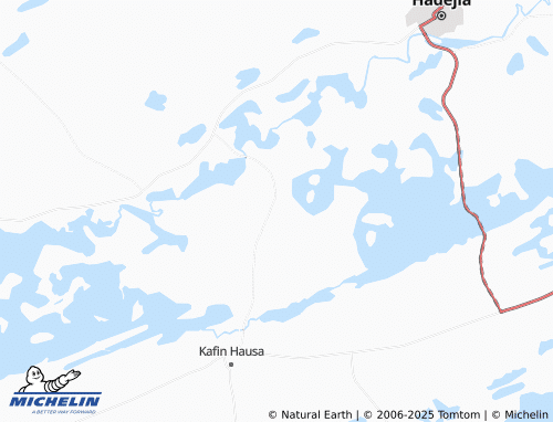 MICHELIN Kiggin map - ViaMichelin