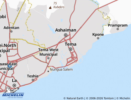 Mapa MICHELIN Community 10 - ViaMichelin