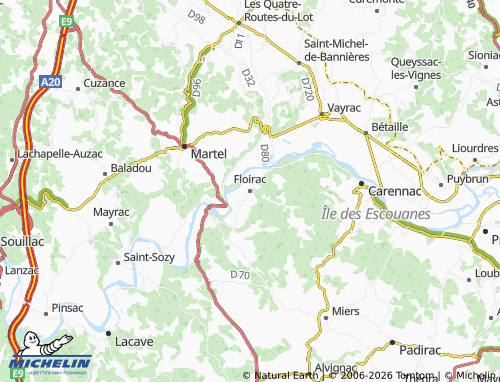 Mapa MICHELIN Floirac - ViaMichelin