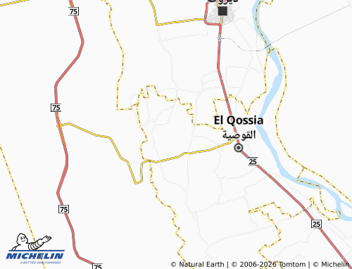 Mappa MICHELIN Bani Salih - ViaMichelin