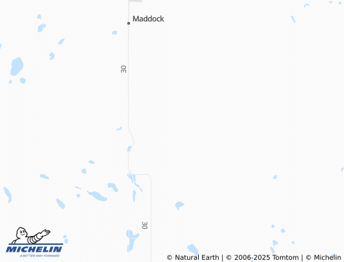 MICHELIN South Viking map - ViaMichelin