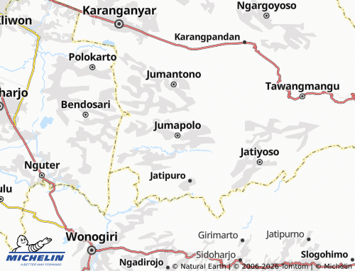 MICHELIN Jumapolo map - ViaMichelin