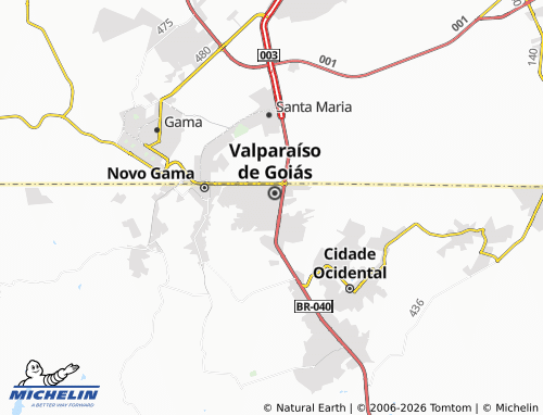 Mapa MICHELIN Morada Nobre - ViaMichelin
