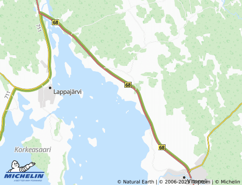 MICHELIN Vinkka map - ViaMichelin