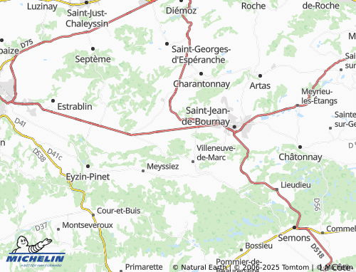 Mappa MICHELIN Le Coteau - ViaMichelin