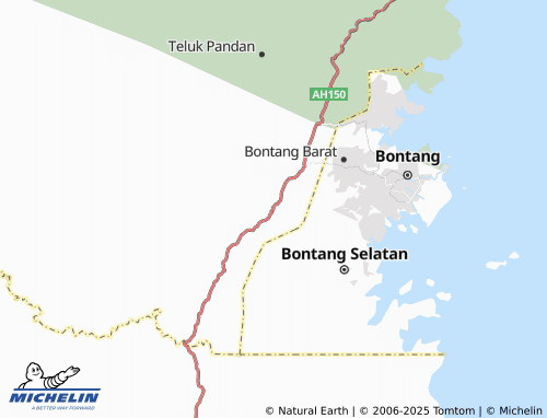 MICHELIN Suka Rahmat map - ViaMichelin