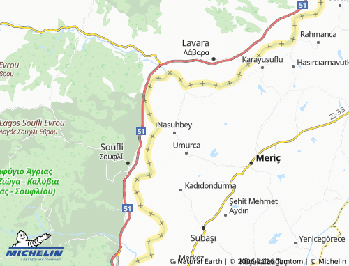MICHELIN Nasuhbey map - ViaMichelin