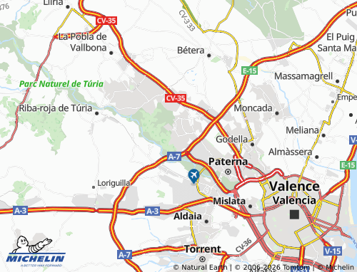 Mappa MICHELIN La Cañada - ViaMichelin