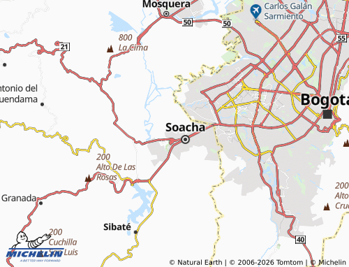 Carte MICHELIN El Tabacal - ViaMichelin