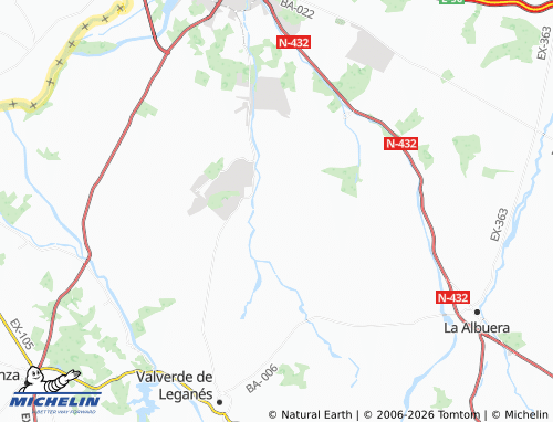 MICHELIN La Serranilla map - ViaMichelin