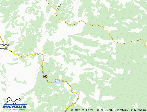 Mapa MICHELIN Jelovac - ViaMichelin