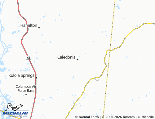 Mapa MICHELIN Caledonia - ViaMichelin