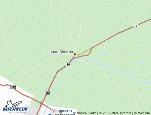 Mappa MICHELIN Abel Aguirre - ViaMichelin