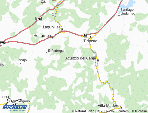 Mapa MICHELIN La Mazia - ViaMichelin