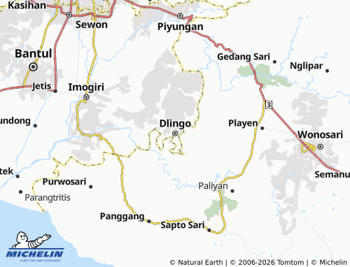 MICHELIN Dlingo map - ViaMichelin