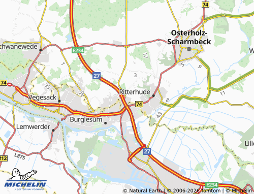 MICHELIN Ihlpohl map - ViaMichelin