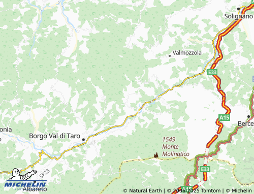 Carte MICHELIN Tiedoli - ViaMichelin
