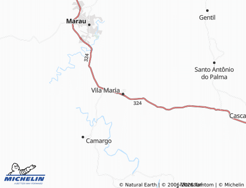 Mapa MICHELIN Vila Maria - ViaMichelin