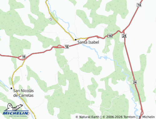 Mappa MICHELIN Santa Ana de Arriba - ViaMichelin