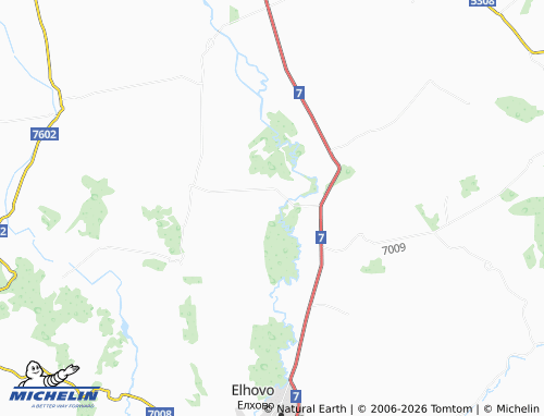 Mappa MICHELIN Konevets - ViaMichelin