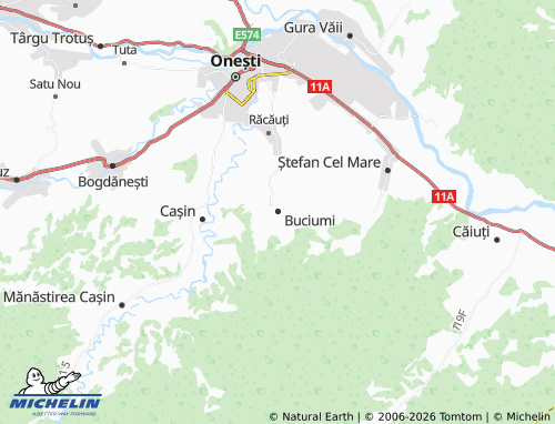 MICHELIN Buciumi map - ViaMichelin