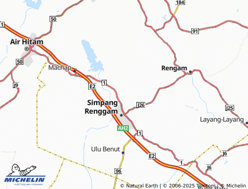 MICHELIN Kampung Haji Noor map - ViaMichelin