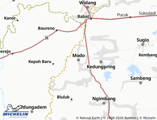 MICHELIN Modo map - ViaMichelin
