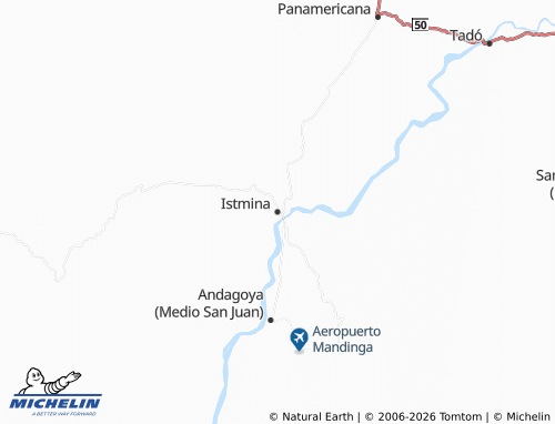 Mapa MICHELIN Istmina - ViaMichelin
