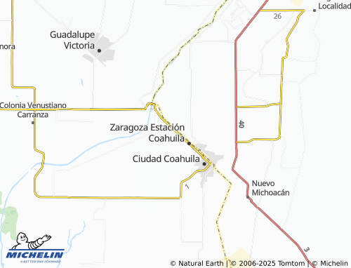 MICHELIN Plan de Ayala map - ViaMichelin