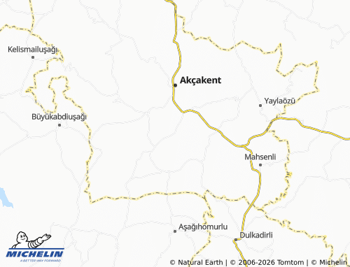 MICHELIN Güllühüyük map - ViaMichelin