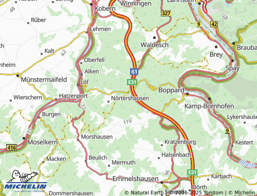 MICHELIN Udenhausen map - ViaMichelin