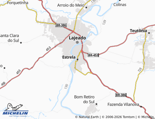 Mapa MICHELIN Estrela - ViaMichelin