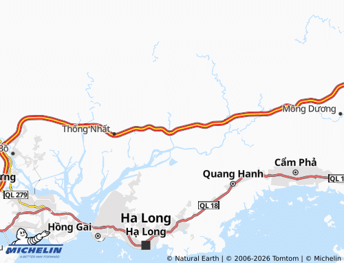 MICHELIN Vũ Oai map - ViaMichelin