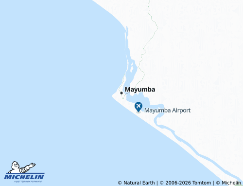 Mappa MICHELIN Mayumba - ViaMichelin