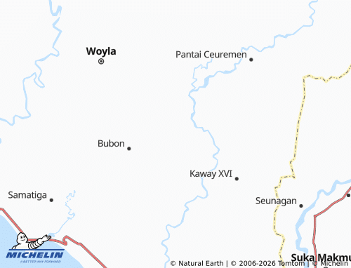 Mapa MICHELIN Blang Sibeutong - ViaMichelin
