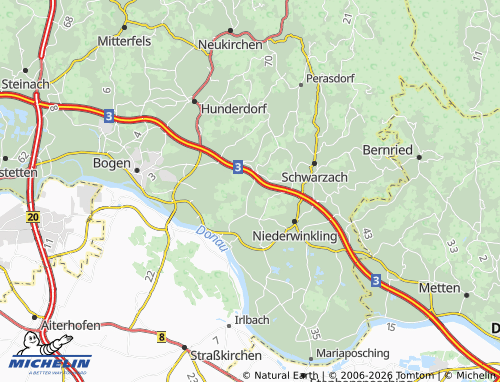 MICHELIN Metzgerhof map - ViaMichelin