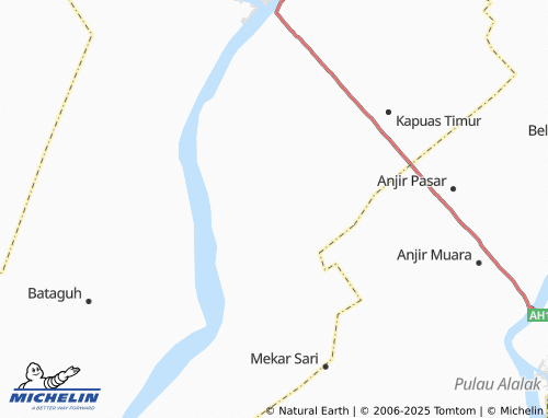 Mappa MICHELIN Tamban Luar - ViaMichelin