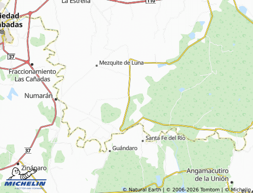 Mapa MICHELIN Las Veredas - ViaMichelin
