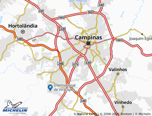 Mapa MICHELIN Vila Mimosa - ViaMichelin