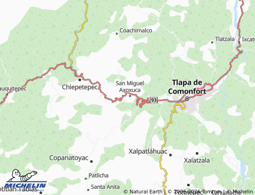 Mappa MICHELIN Cruz Verde - ViaMichelin