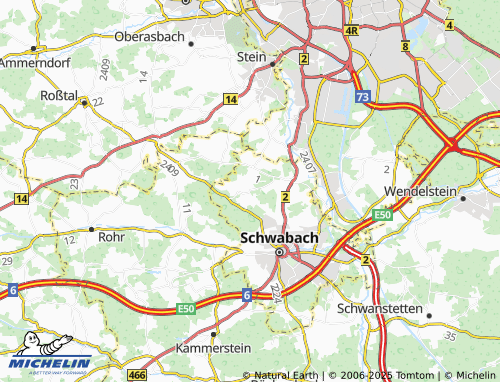 Kaart MICHELIN Unterbaimbach - ViaMichelin