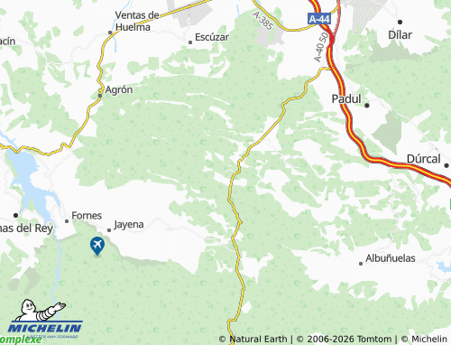 Mapa MICHELIN Venta del Fraile - ViaMichelin