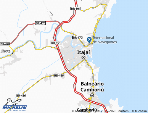 Mappa MICHELIN São João - ViaMichelin