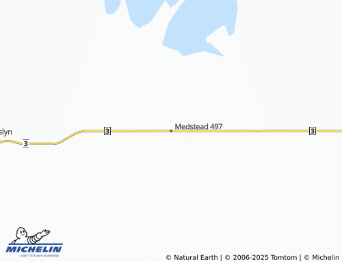 MICHELIN-Landkarte Medstead 497 - ViaMichelin