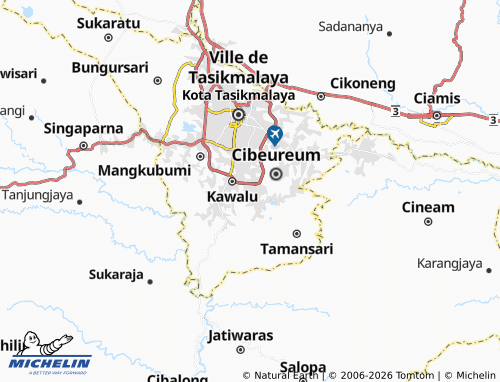 Carte MICHELIN Mulyasari - ViaMichelin
