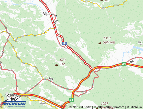 Carte MICHELIN Lozice - ViaMichelin