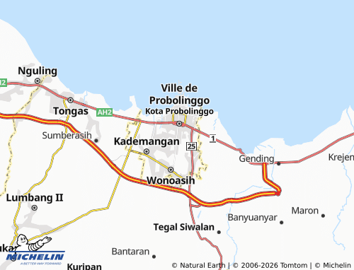 MICHELIN Kanigaran map - ViaMichelin