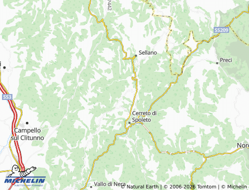 MICHELIN Buggiano map - ViaMichelin